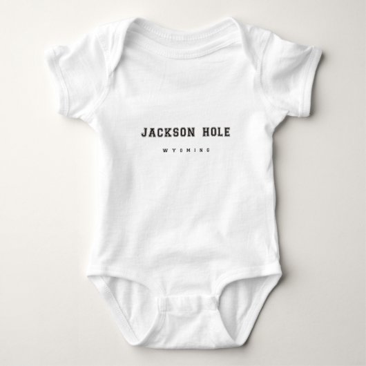 Jackson Hole Wyoming Romper (Voorkant)