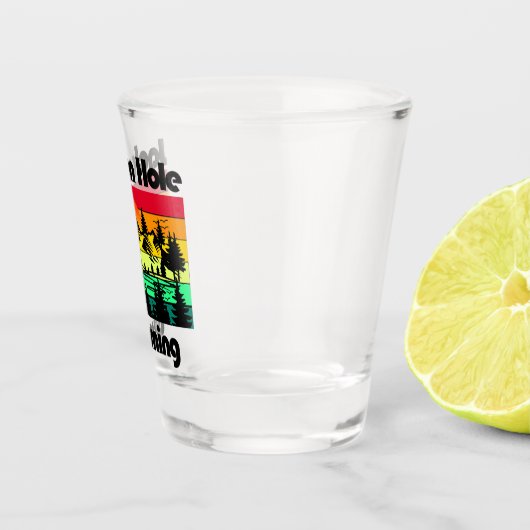 Jackson Hole Wyoming Shot Glas (Rechts)