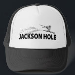 Jackson Hole Wyoming Ski Jumper Trucker Pet<br><div class="desc">As the gateway to Grand Teton and Yellowstone National Parks and a premier ski destination, Jackson Hole Wyoming is paradise!</div>