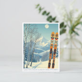 Jackson Hole Wyoming ski vakantie Briefkaart (Staand voorkant)