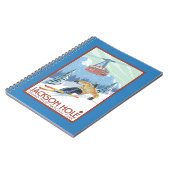 Jackson Hole, Wyoming Skier en Tram Notitieboek (Linkerzijde)