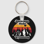  Jackson Hole Wyoming Sleutelhanger (Voorkant)