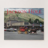 Jackson Hole Wyoming Stagecoach Legpuzzel (Horizontaal)