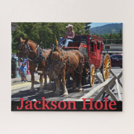Jackson Hole Wyoming Stagecoach Legpuzzel
