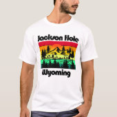 Jackson Hole Wyoming T-shirt (Voorkant)