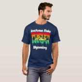 Jackson Hole Wyoming T-shirt (Voorkant volledig)