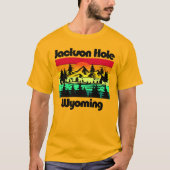 Jackson Hole Wyoming T-shirt (Voorkant)