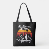  Jackson Hole Wyoming Tote Bag (Achterkant)