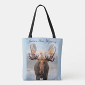 Jackson Hole, Wyoming Tote Bag (Achterkant)