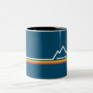Jackson Hole Wyoming Tweekleurige Koffiemok