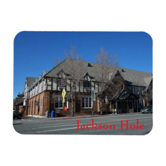 Jackson Hole Wyoming Wort Hotel Magneet