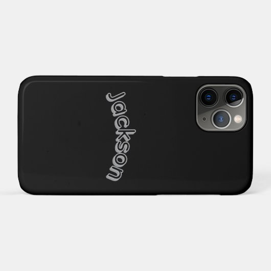 Jackson Jongensnaam, Case-Mate iPhone Case (Achterkant (horizontaal))