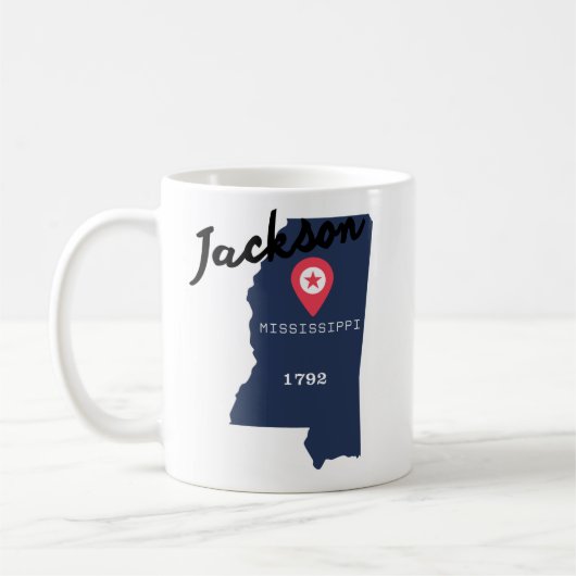 Jackson koffiekop koffiemok (Links)