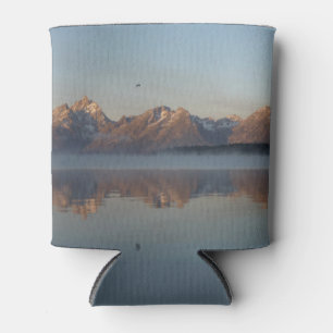 Jackson Lake Dam Reflection in Grand Teton Park Blikjeskoeler