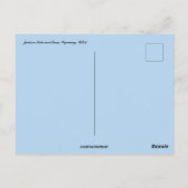 Jackson Lake en Dam Wyoming USA Briefkaart (Achterkant)