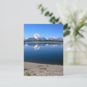 Jackson Lake, Wyoming Briefkaart (Staand voorkant)