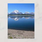 Jackson Lake, Wyoming Briefkaart (Voorkant)