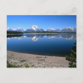 Jackson Lake, Wyoming Briefkaart (Voorkant)