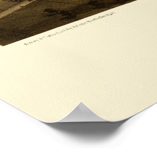 Jackson, MI Panorama Map - 1868 Poster (Hoek)