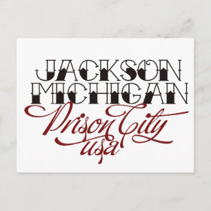Jackson Michigan Briefkaart