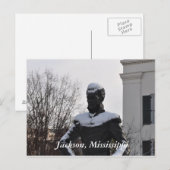 Jackson, Mississippi Briefkaart (Voorkant / Achterkant)