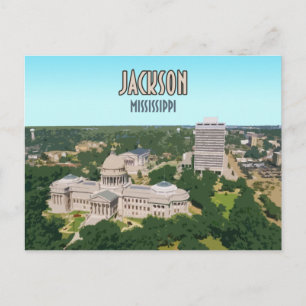 Jackson Mississippi Capital Briefkaart