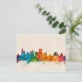 Jackson Mississippi Skyline Briefkaart (Staand voorkant)