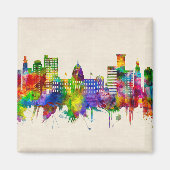 Jackson Mississippi skyline Magneet (Voorkant)