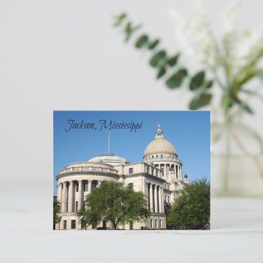 Jackson, MS Briefkaart (Staand voorkant)