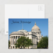 Jackson, MS Briefkaart (Voorkant / Achterkant)