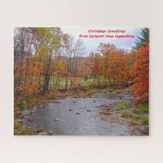 Jackson New Hampshire. Jigzaag Puzzle Legpuzzel (Horizontaal)