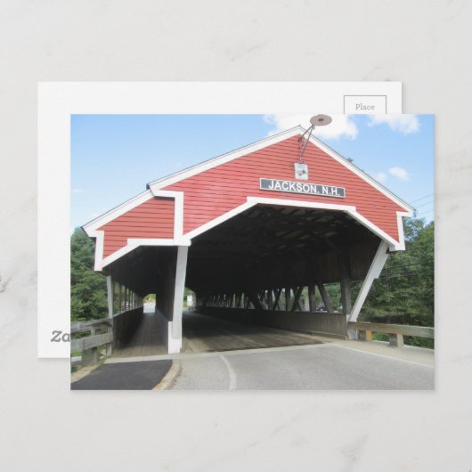 Jackson NH Covered Bridge Briefkaart