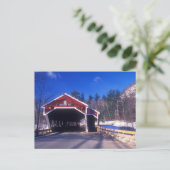 Jackson NH Covered Bridge Briefkaart (Staand voorkant)