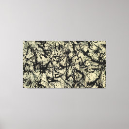 jackson pollock art canvas afdruk