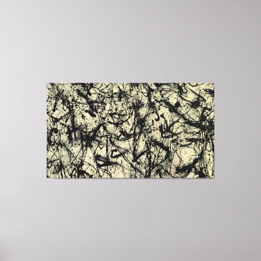 jackson pollock art canvas afdruk (Voorkant)