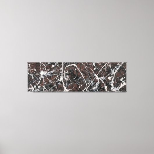 jackson pollock art canvas afdruk (Voorkant)