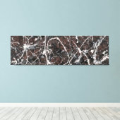 jackson pollock art canvas afdruk (Insitu (Houten vloer))