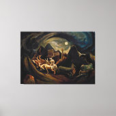 jackson pollock art canvas afdruk (Voorkant)