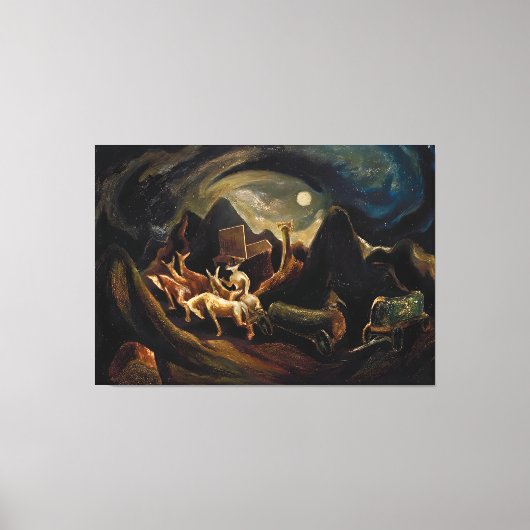 jackson pollock art canvas afdruk (Voorkant)