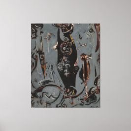 jackson pollock art canvas afdruk