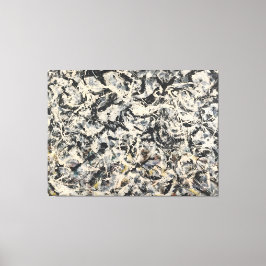 jackson pollock art canvas afdruk