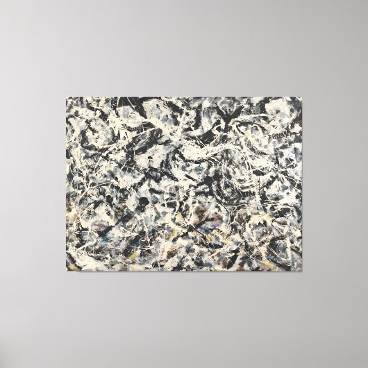 jackson pollock art canvas afdruk (Voorkant)