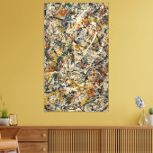 jackson pollock art canvas afdruk (Insitu (Woonkamer))