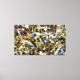 jackson pollock art painting canvas afdruk