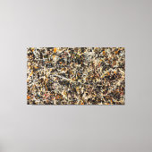 jackson pollock painting canvas afdruk (Voorkant)