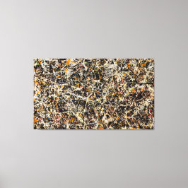 jackson pollock painting canvas afdruk