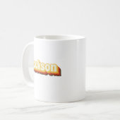 Jackson Retro  tekst Koffiemok (Voorkant links)