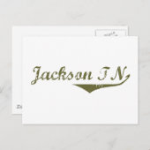 Jackson Revolution t shirten Briefkaart (Voorkant / Achterkant)