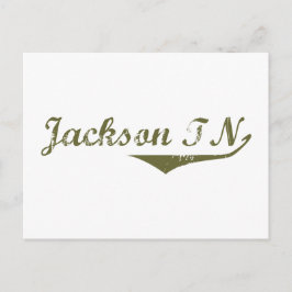 Jackson Revolution t shirten Briefkaart