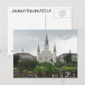 Jackson Square Briefkaart (Voorkant / Achterkant)